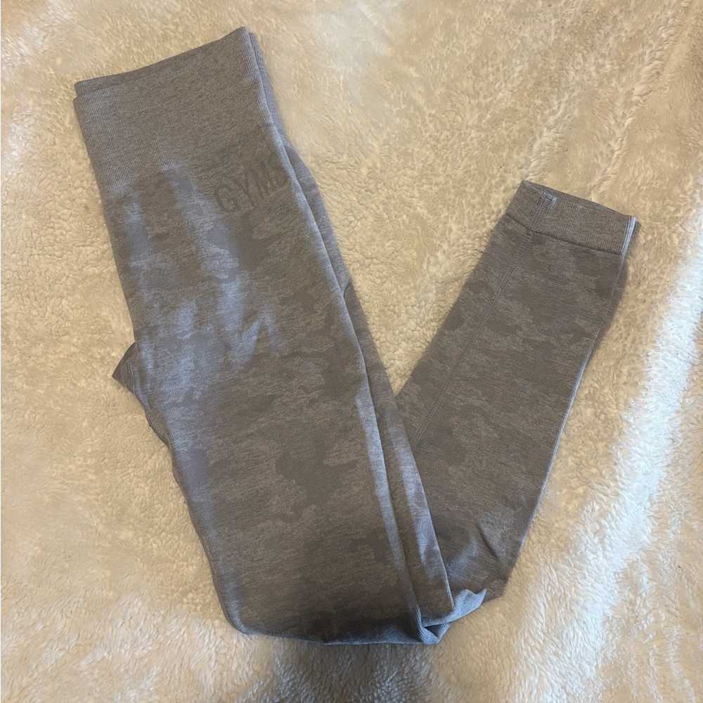 gymshark grey camo leggings